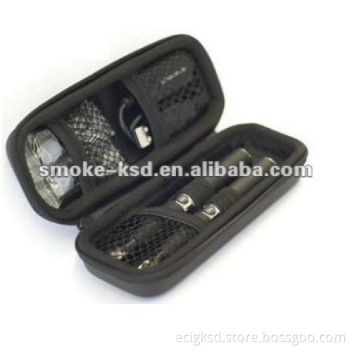 good quality leather marterial e cigarette ego zipper case